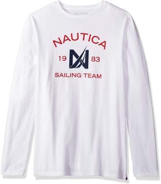 Nautica Men's Short Sleeve Crew Neck Cotton Tshirt