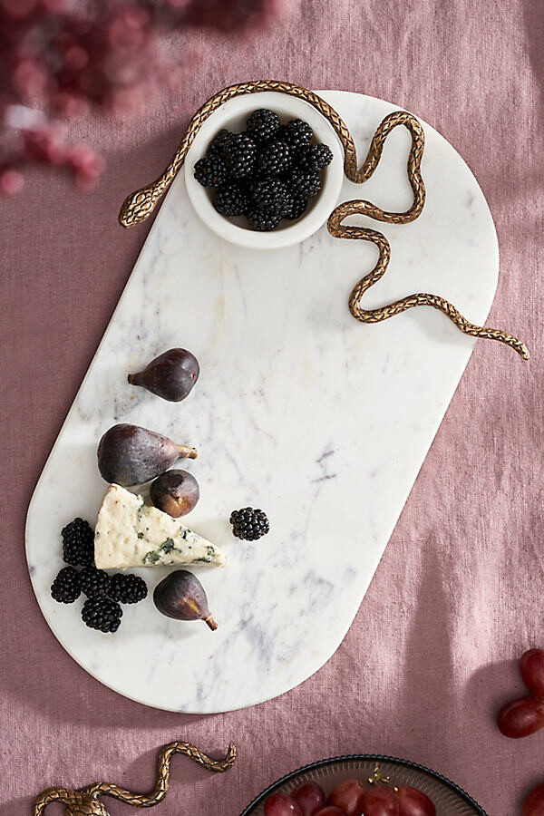 Brass Snake Serving Board at Terrain