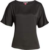 Thumbnail for your product : Vince Camuto Pleat Back Hammer Satin Top