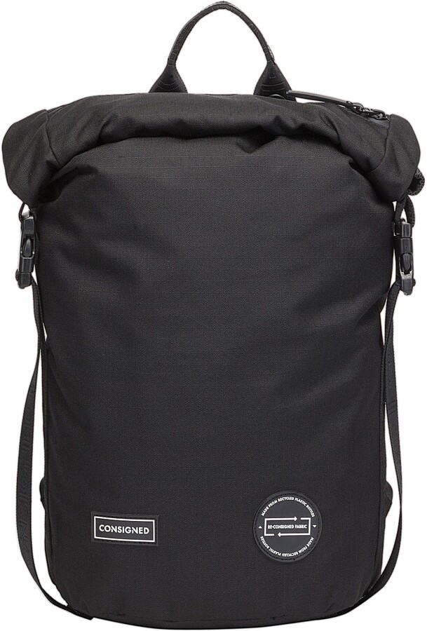 CONSIGNED Cornel M Roll Top Backpack Black ShopStyle