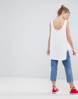 Thumbnail for your product : ASOS DESIGN Tank In Swing Fit With Scoop Hem