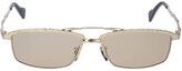 Thumbnail for your product : KUBORAUM BERLIN H57 Squared Metal Sunglasses