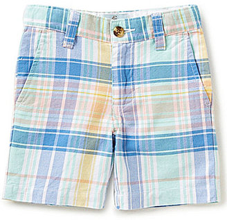 Class Club Little Boys 2T-7 Plaid Shorts