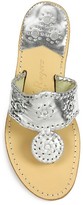 Thumbnail for your product : Jack Rogers Hamptons Metallic Leather Sandals