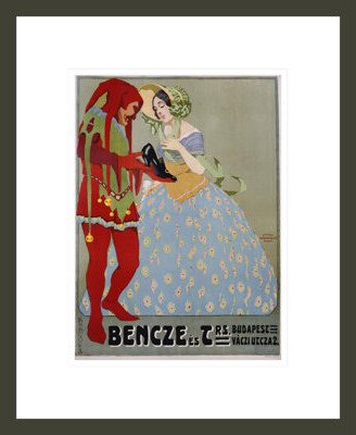 1000Museums Bencze es Trs. Poster by Geza Farago -Framed Giclee Print
