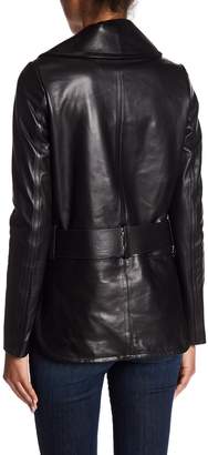 Rudsak Tatoi Convertible Leather Moto Jacket