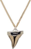 Thumbnail for your product : Givenchy Silver Medium Shark Tooth Pendant Necklace