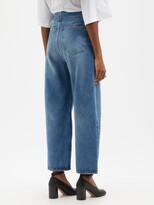 Thumbnail for your product : MM6 MAISON MARGIELA Straight-leg Cropped Jeans - Light Denim