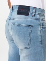 Thumbnail for your product : Kiton Light-Wash Slim-Cut Jeans