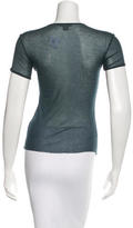 Thumbnail for your product : Helmut Lang Sheer Raw-Edge T-Shirt