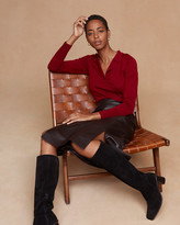 Thumbnail for your product : Jigsaw Shawl Collar Knit Jumper