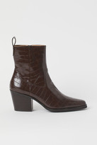 Thumbnail for your product : H&M Crocodile-patterned boots