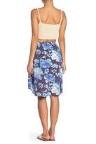 Thumbnail for your product : Maaji Watercolor Floral Faux Wrap Cover-Up Skirt