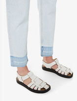 Thumbnail for your product : Loewe Tapered-leg high-rise jeans