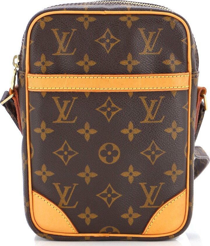 Louis Vuitton Brown Canvas Monogram Danube Shoulder Bag Louis Vuitton