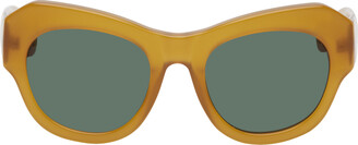 Womens Mens Accessories Mens Sunglasses Linda Farrow Dries Van Noten 192 C5 Aviator Sunglasses 