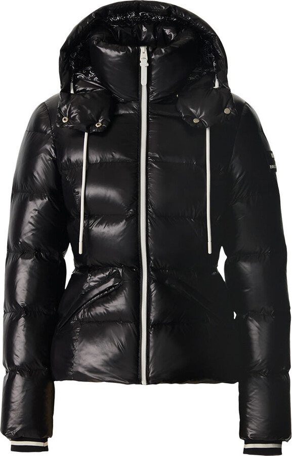 Mackage Madalyn-rr Logo Pattern Down Jacket — X Roller Rabbit
