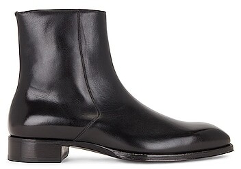 mens dress boots with zipper