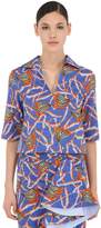 Thumbnail for your product : Stella Jean Printed Cotton Shirt
