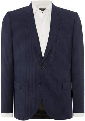 Paul Smith Men's Tonal Check Suit Jacket