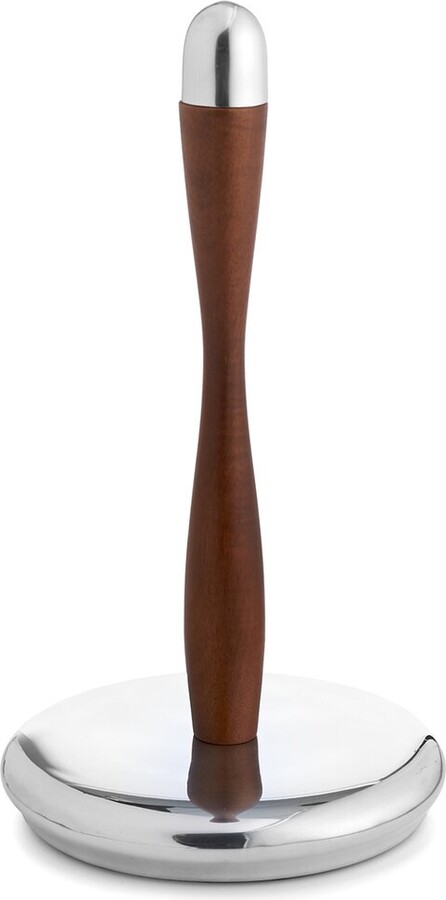 Nambe Curvo Paper Towel Holder