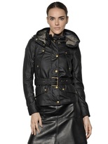 Thumbnail for your product : Belstaff Trackmaster Hooded Waxed Cotton Jacket