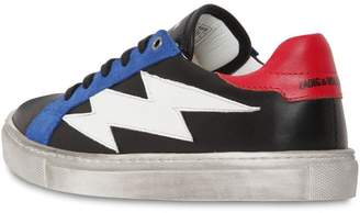 Zadig & Voltaire Zadig&Voltaire Color Block Leather Sneakers