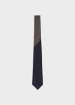 Thumbnail for your product : Giorgio Armani Two-Tone Silk Tie