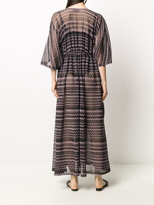 Missoni Mare Zig-Zag Knitted Dress