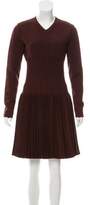 Thumbnail for your product : Alaia Long Sleeve Fit & Flare Dress