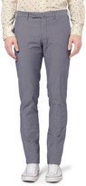 Thumbnail for your product : Incotex Slim-Fit Cotton-Blend Chambray Chinos