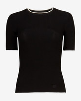 Thumbnail for your product : Ted Baker ARNIAL Tip detail knitted top