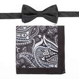 Thumbnail for your product : Croft & Barrow Men's Patterned Pre-Tied Bow Tie & Pocket Square Set