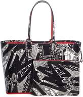 Thumbnail for your product : Christian Louboutin Small Cabata Nicograf Patent Leather Tote