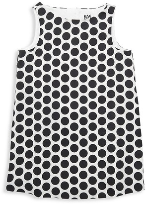 Milly Little Girl's Dotted Shift Dress