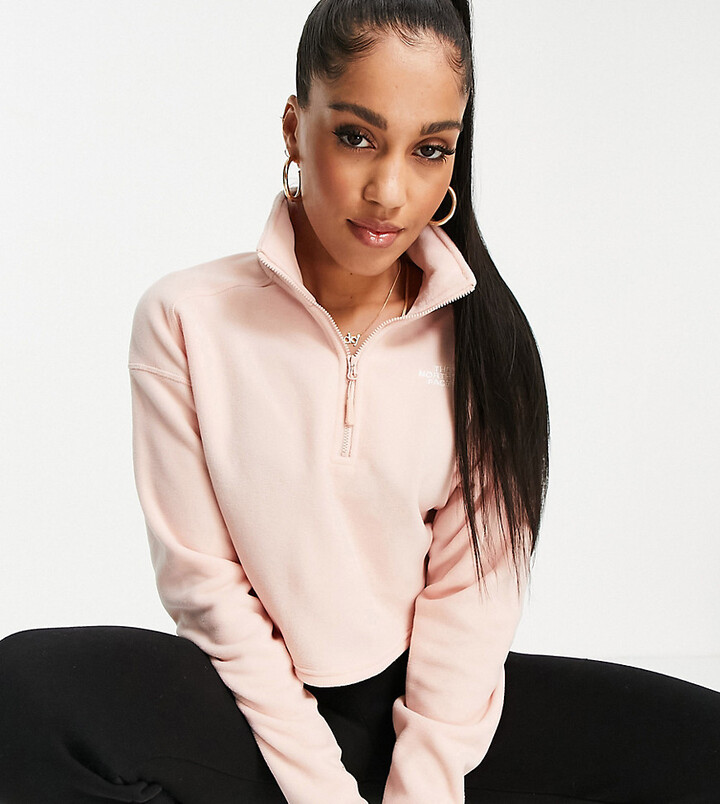 womens half zip north face