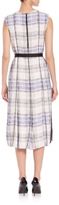 Thumbnail for your product : Calvin Klein Collection Runway Plaid and Tartan Dress