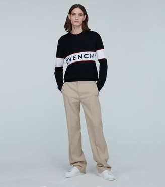 Givenchy Knitted wool sweater with logo