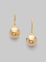 Thumbnail for your product : Roberto Coin 18K Yellow Gold Bead Earrings