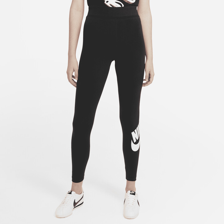 Nike Women's One Mid-Rise Printed Leggings in Black - ShopStyle