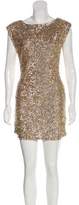 Thumbnail for your product : Alice + Olivia Sequin Mini Shift Dress