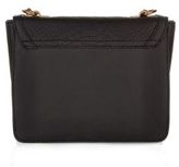 Thumbnail for your product : New Look Black Snakeskin Padlock Chain Strap Bag
