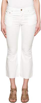 Michael Kors White Cropped Denim Jeans