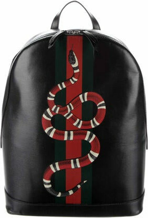 Gucci Kingsnake Web Backpack - ShopStyle