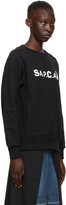 Thumbnail for your product : A.P.C. Black Sacai Edition Tani Sweatshirt