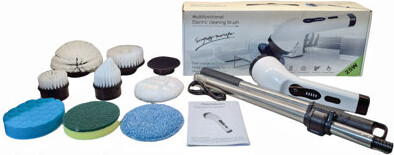 J&V Textiles Electric Spin Scrubber For Cleaning Bathroom