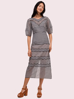 Thumbnail for your product : Kate Spade Embroidered Gingham Dress