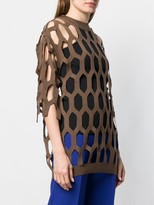 Thumbnail for your product : Sonia Rykiel Cut Out Knitted Top