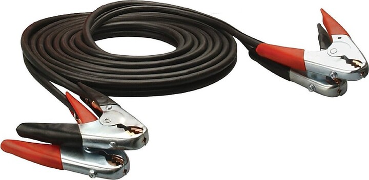Coleman Cable 08860 2-Gauge Commercial Grade Booster Cables, Parrot Jaw Clamps, 20-Feet