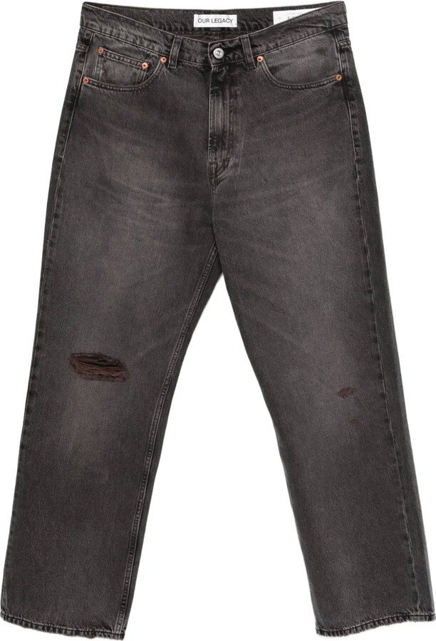 Our Legacy Third Cut distressed-detail jeans